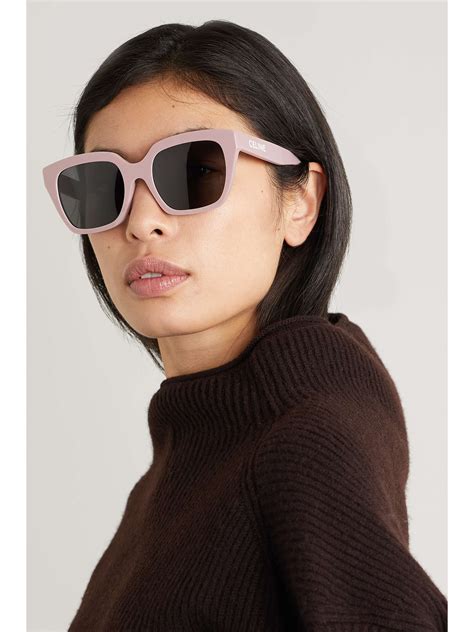 celine audrey sunglasses pink|celine oversized square sunglasses.